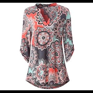 Women’s Floral Printed Tunic